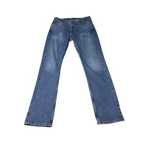 Levi's 514 Mens Straight Fit Blue Denim‎ Jeans W34 L34